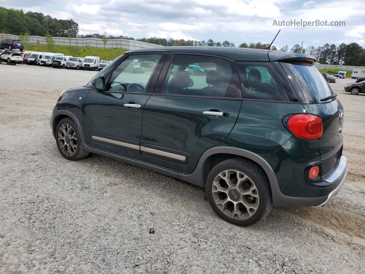 2014 Fiat 500l Trekking Зеленый vin: ZFBCFADH6EZ021135