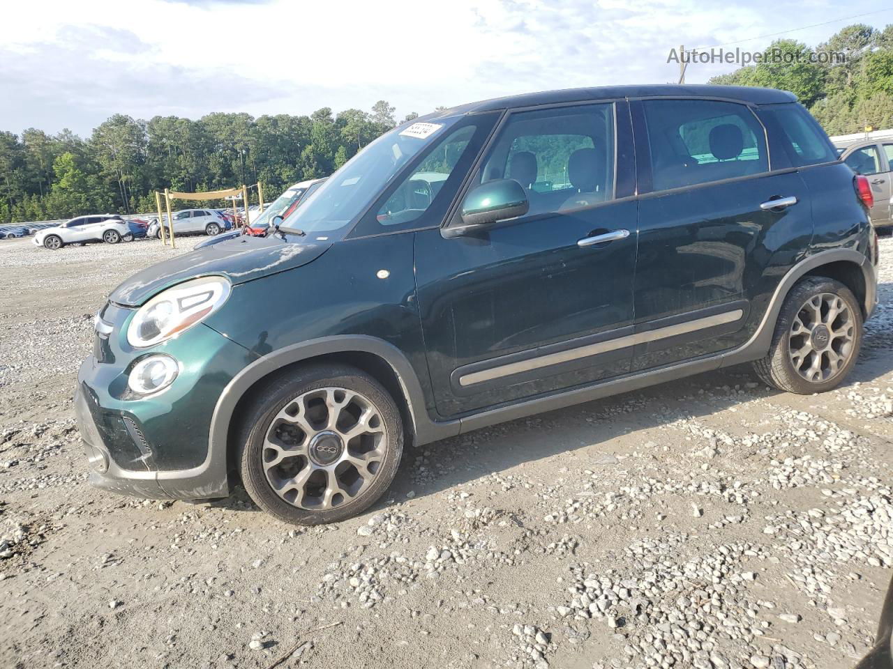 2014 Fiat 500l Trekking Green vin: ZFBCFADH6EZ021135