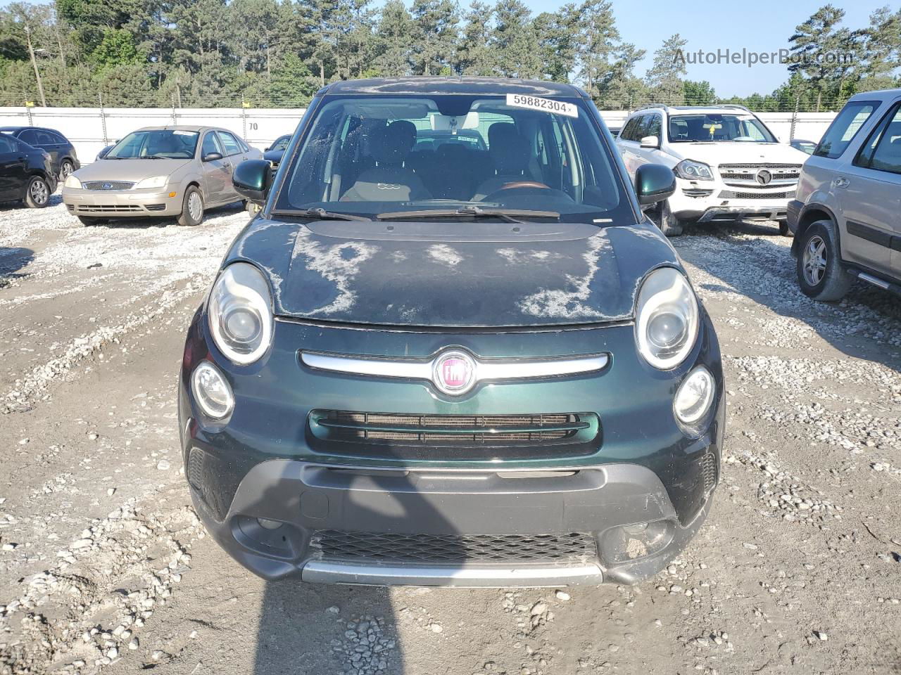 2014 Fiat 500l Trekking Green vin: ZFBCFADH6EZ021135