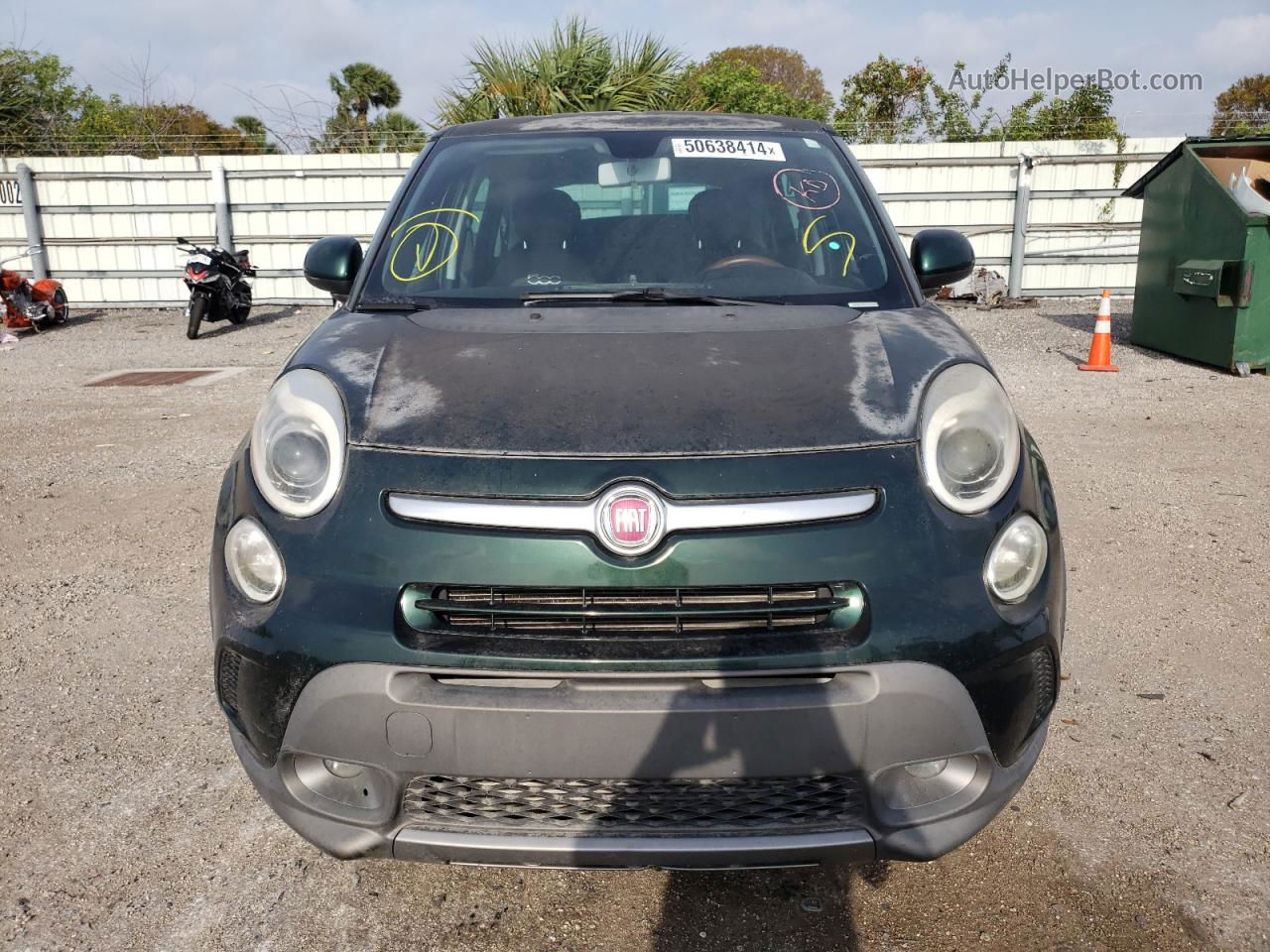 2014 Fiat 500l Trekking Green vin: ZFBCFADH6EZ023385