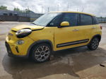 2014 Fiat 500l Trekking Желтый vin: ZFBCFADH6EZ023483