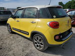 2014 Fiat 500l Trekking Yellow vin: ZFBCFADH7EZ003758