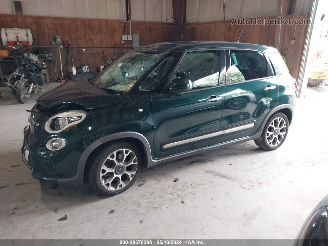 2014 Fiat 500l Trekking Green vin: ZFBCFADH7EZ007311