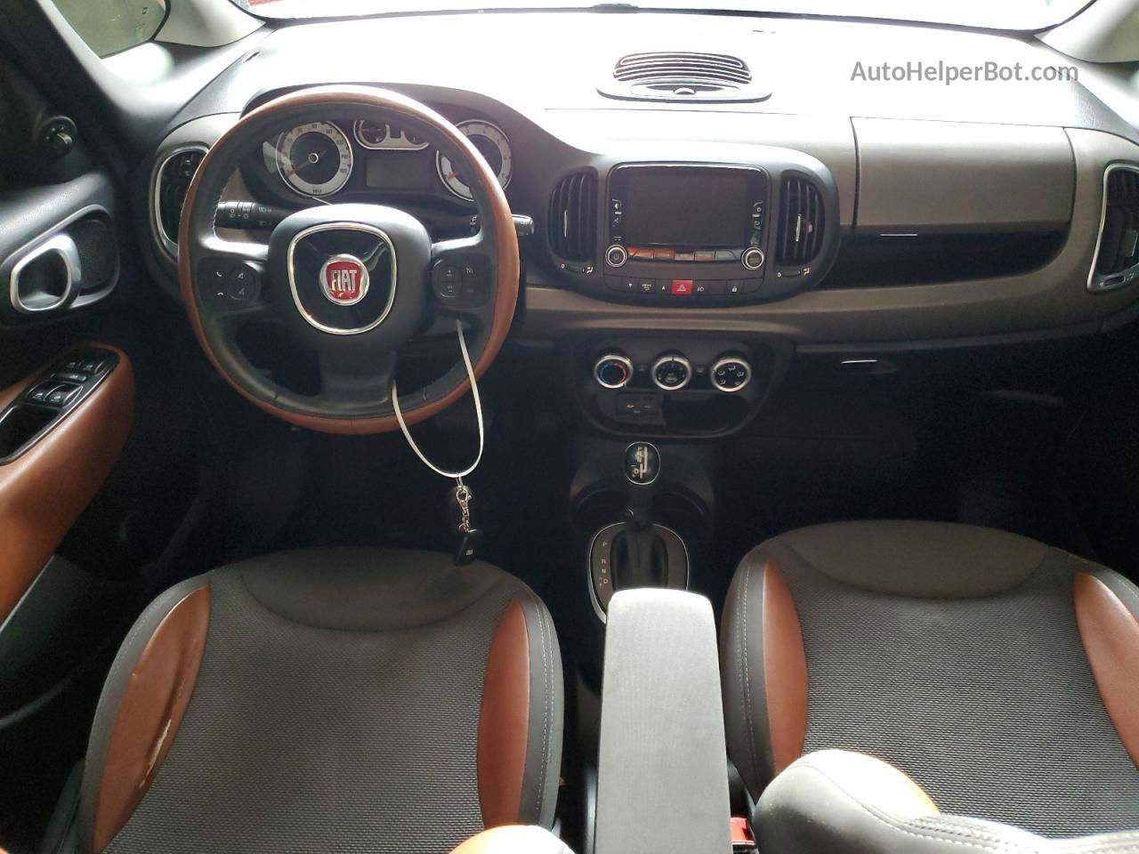 2014 Fiat 500l Trekking Белый vin: ZFBCFADH7EZ022472