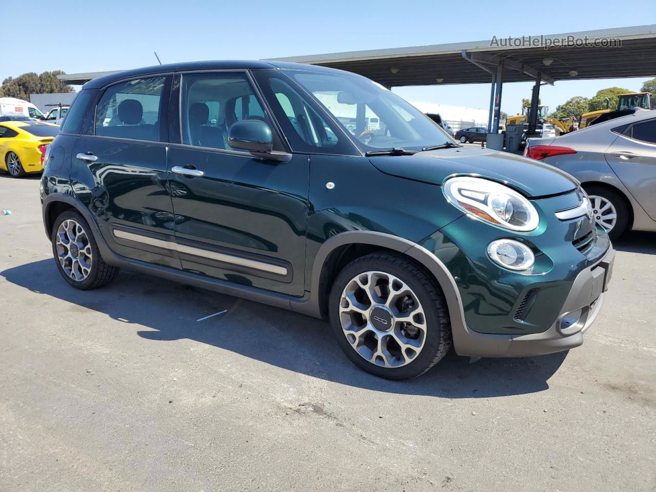 2014 Fiat 500l Trekking Green vin: ZFBCFADH8EZ006197