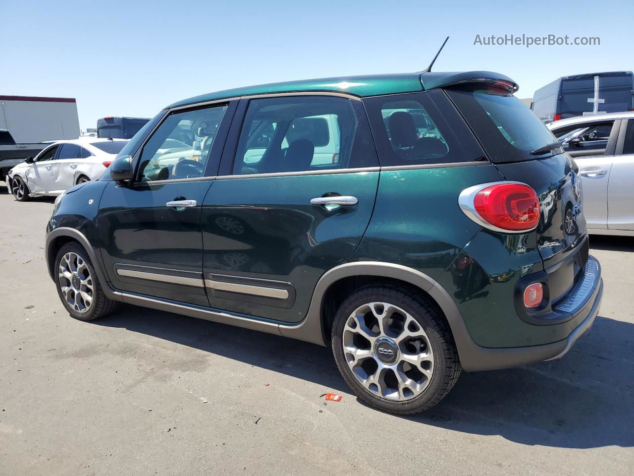 2014 Fiat 500l Trekking Green vin: ZFBCFADH8EZ006197