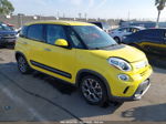 2014 Fiat 500l Trekking Yellow vin: ZFBCFADH8EZ007530