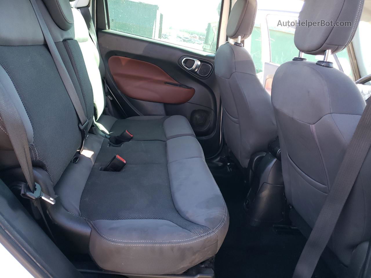 2014 Fiat 500l Trekking Белый vin: ZFBCFADH8EZ008290