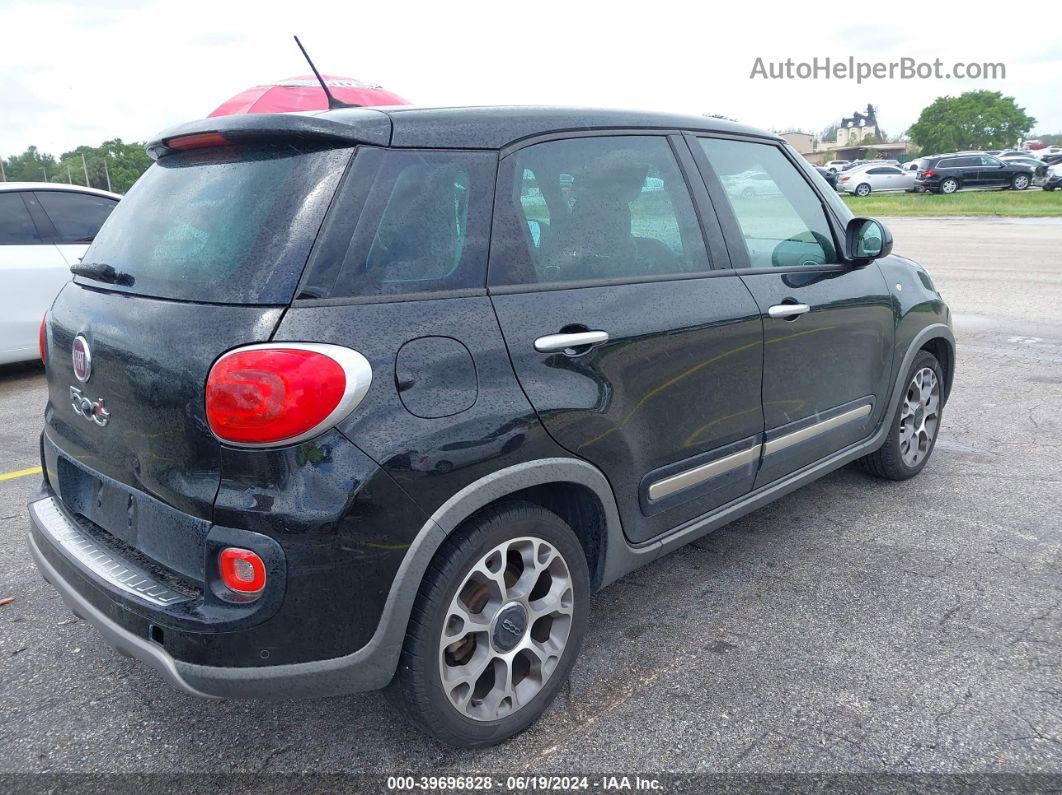 2014 Fiat 500l Trekking Black vin: ZFBCFADH8EZ009908