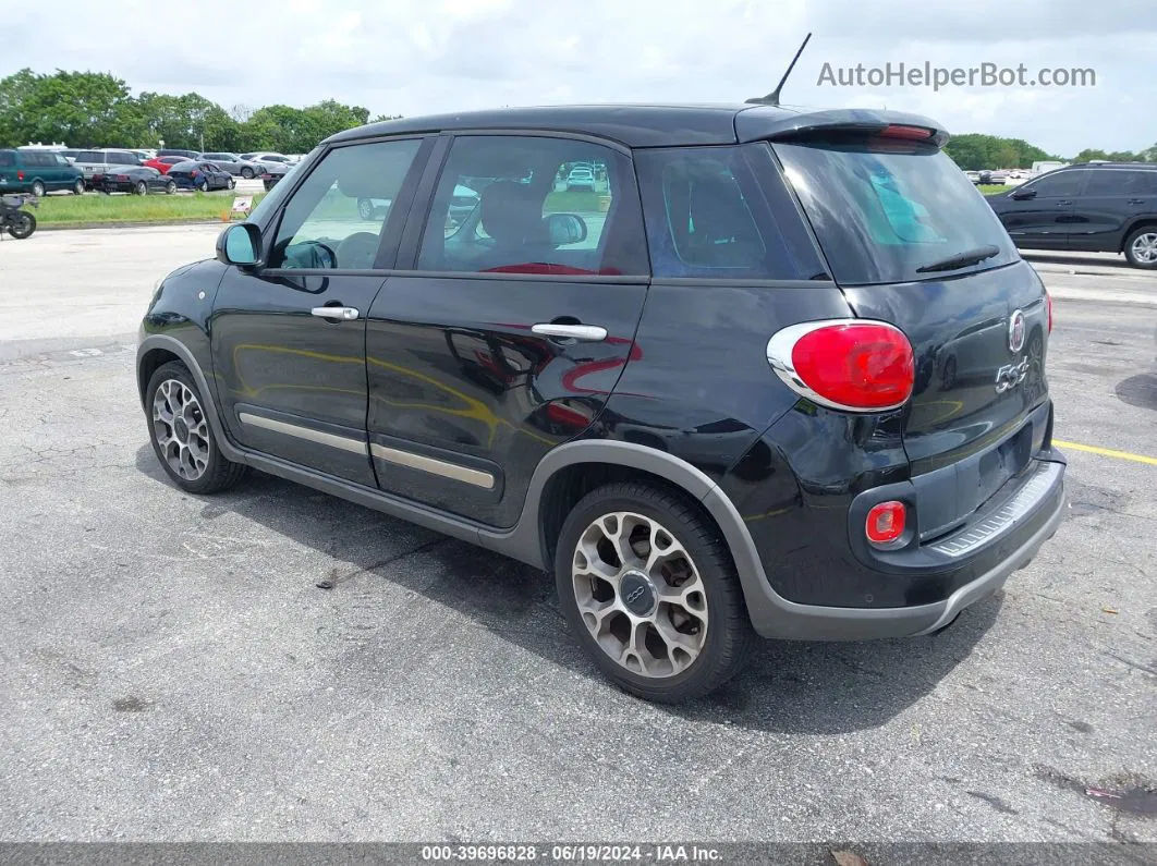 2014 Fiat 500l Trekking Черный vin: ZFBCFADH8EZ009908