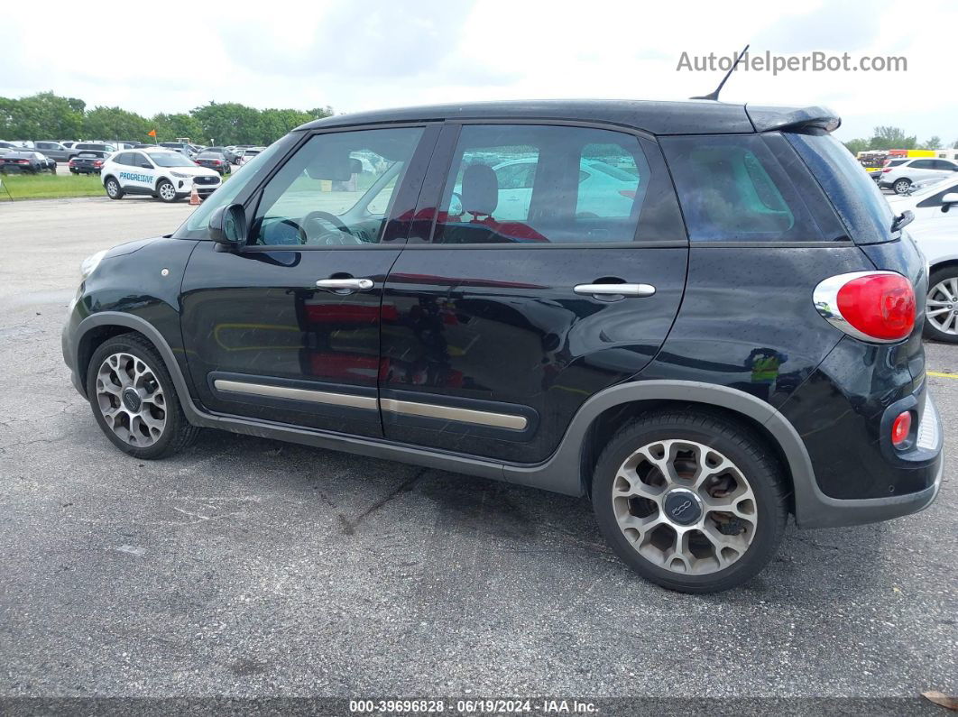 2014 Fiat 500l Trekking Черный vin: ZFBCFADH8EZ009908