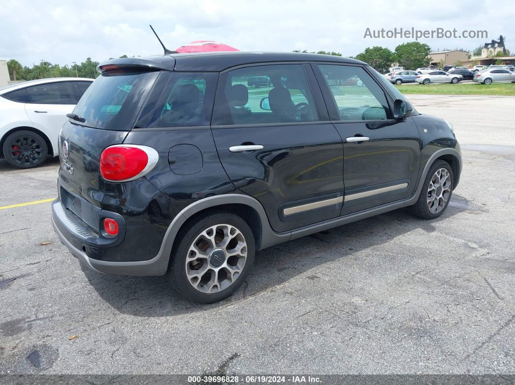 2014 Fiat 500l Trekking Black vin: ZFBCFADH8EZ009908