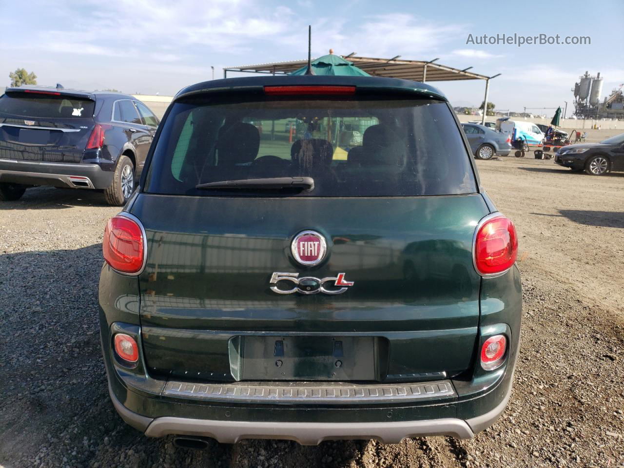 2014 Fiat 500l Trekking Green vin: ZFBCFADH8EZ014817