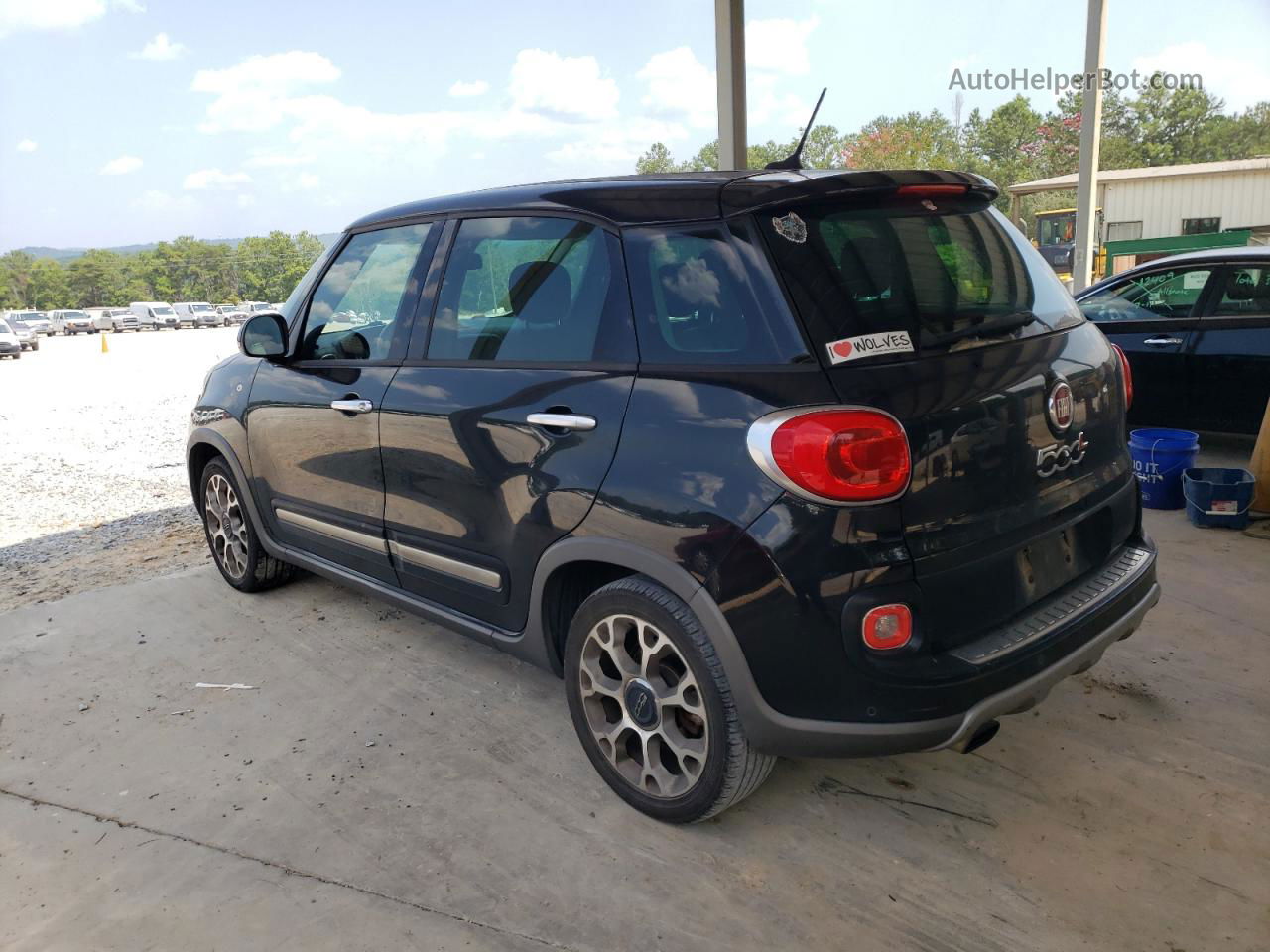 2014 Fiat 500l Trekking Черный vin: ZFBCFADH8EZ017054