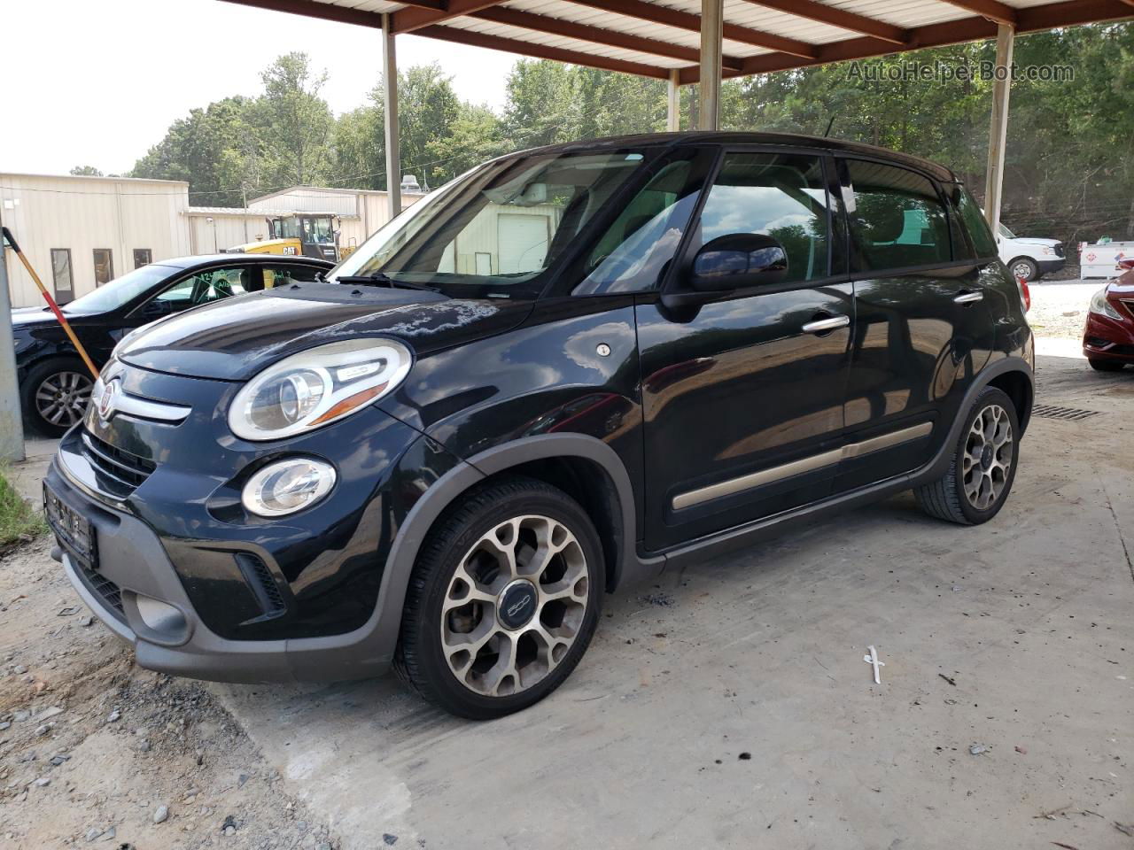 2014 Fiat 500l Trekking Black vin: ZFBCFADH8EZ017054