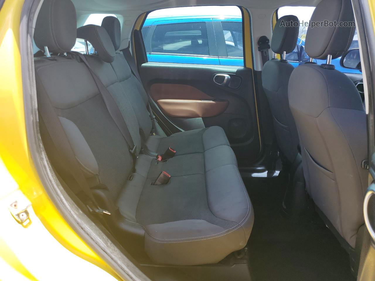 2014 Fiat 500l Trekking Yellow vin: ZFBCFADH8EZ020844