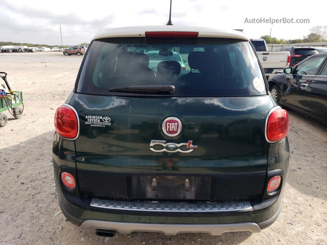 2014 Fiat 500l Trekking Green vin: ZFBCFADH9EZ006886