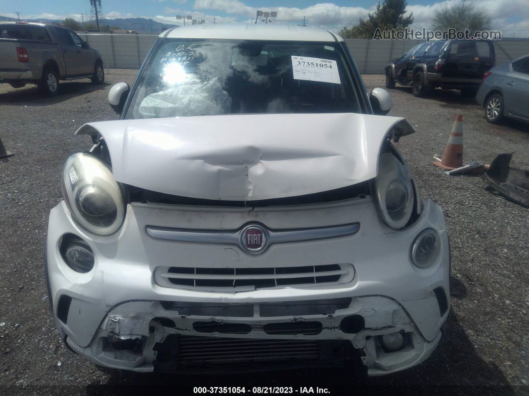 2014 Fiat 500l Trekking White vin: ZFBCFADH9EZ010307