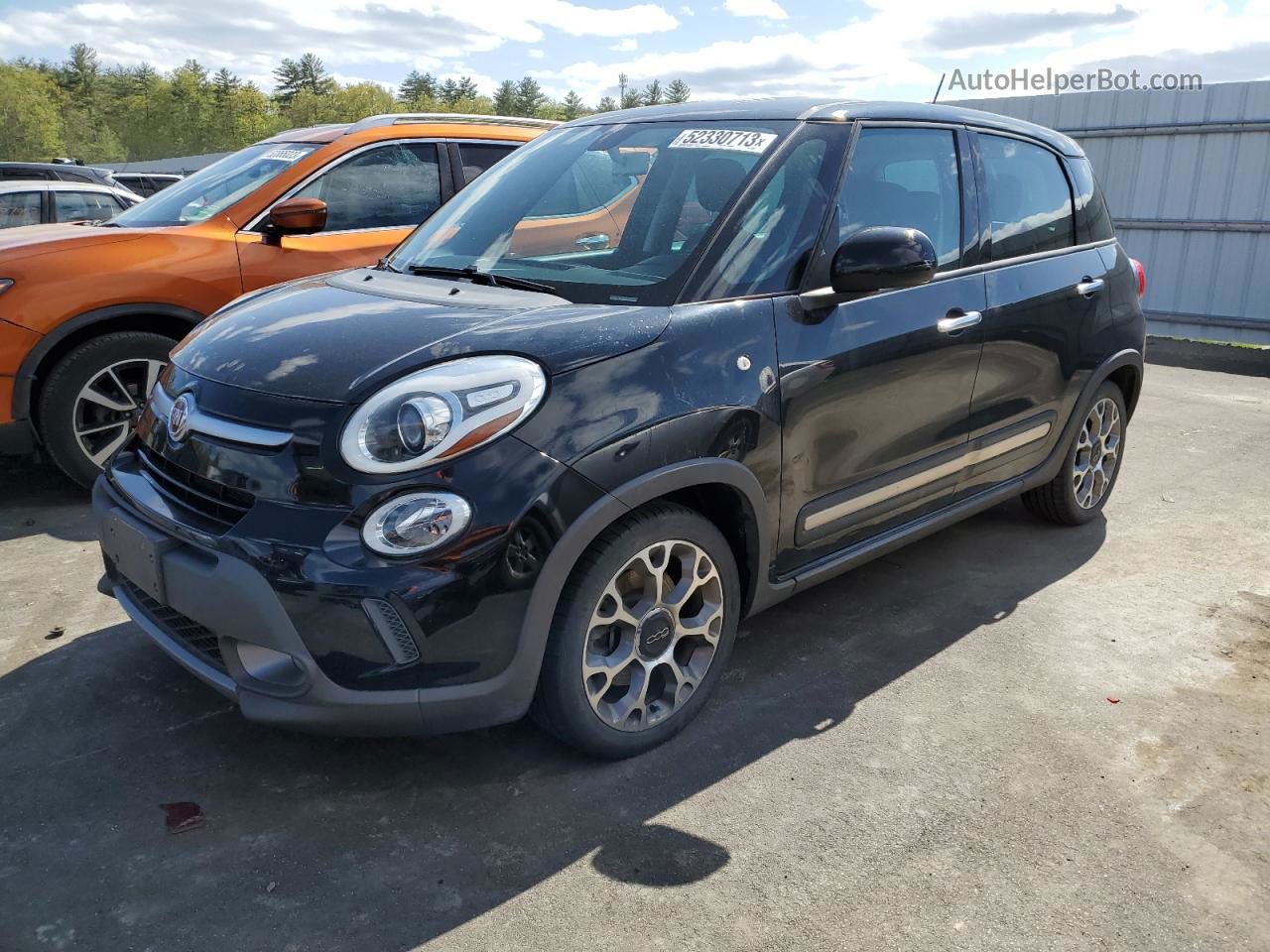 2014 Fiat 500l Trekking Black vin: ZFBCFADH9EZ010663