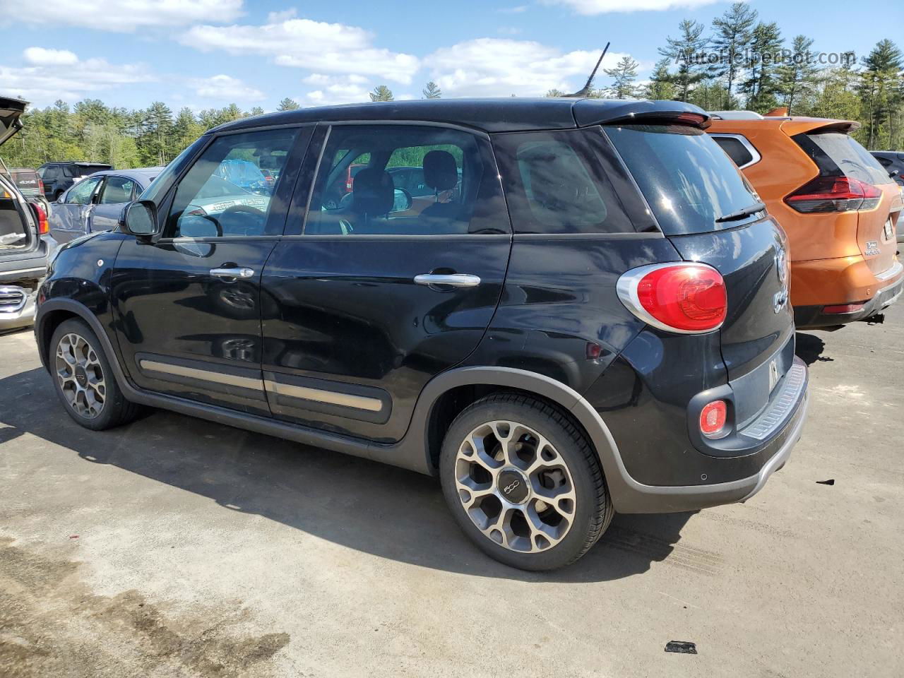 2014 Fiat 500l Trekking Black vin: ZFBCFADH9EZ010663