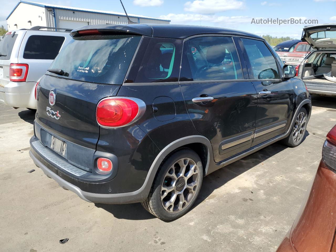 2014 Fiat 500l Trekking Black vin: ZFBCFADH9EZ010663