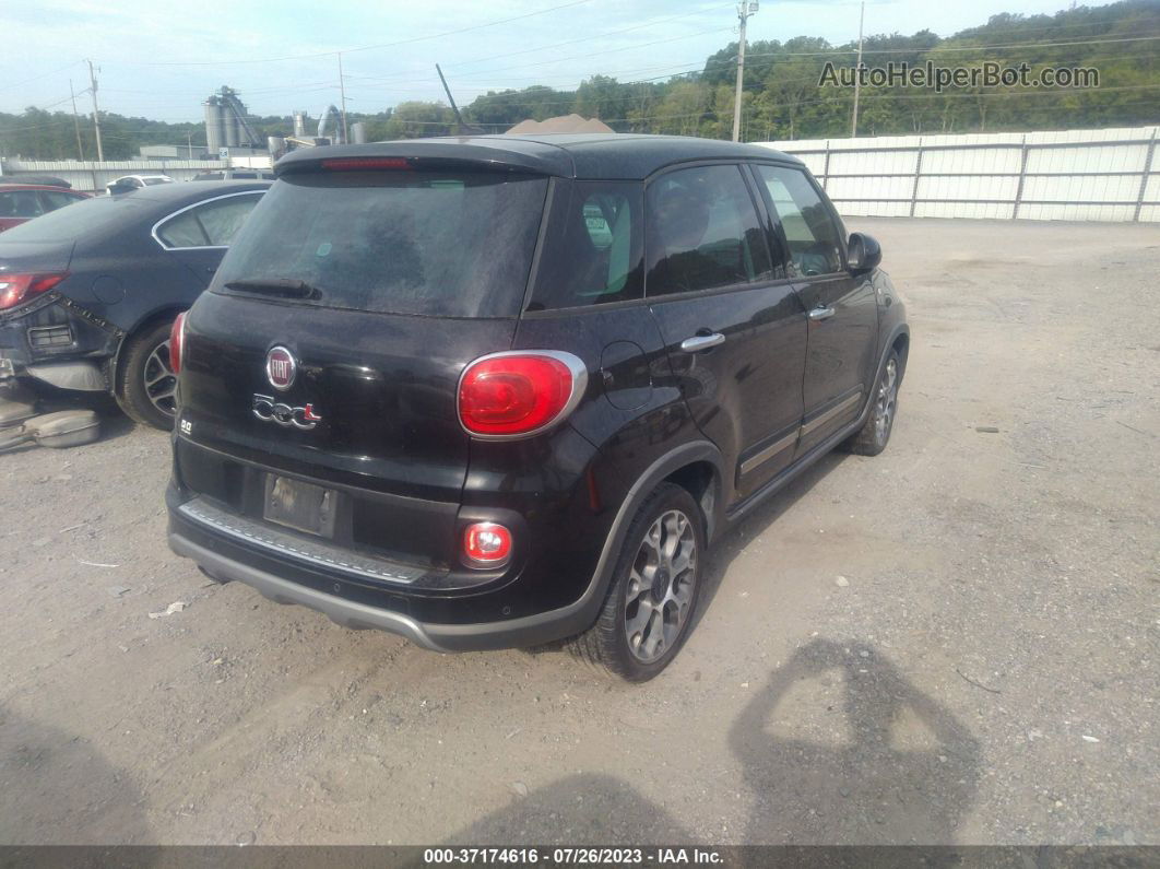 2014 Fiat 500l Trekking Black vin: ZFBCFADH9EZ017029