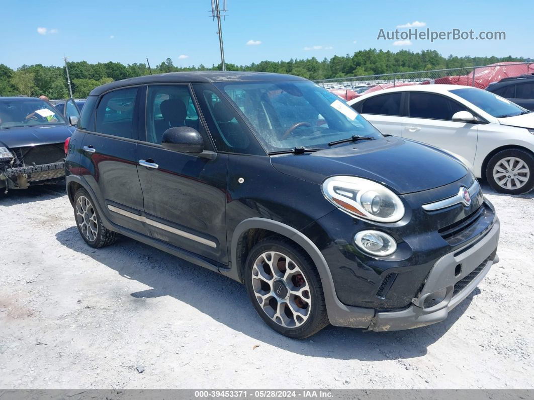 2014 Fiat 500l Trekking Black vin: ZFBCFADHXEZ013152