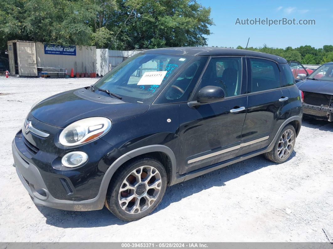 2014 Fiat 500l Trekking Black vin: ZFBCFADHXEZ013152