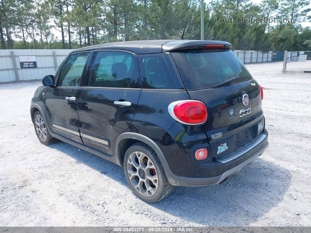 2014 Fiat 500l Trekking Black vin: ZFBCFADHXEZ013152