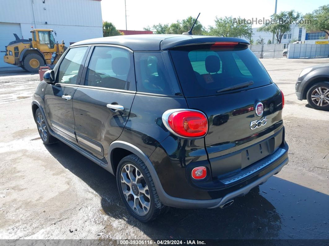 2014 Fiat 500l Trekking Black vin: ZFBCFADHXEZ021106