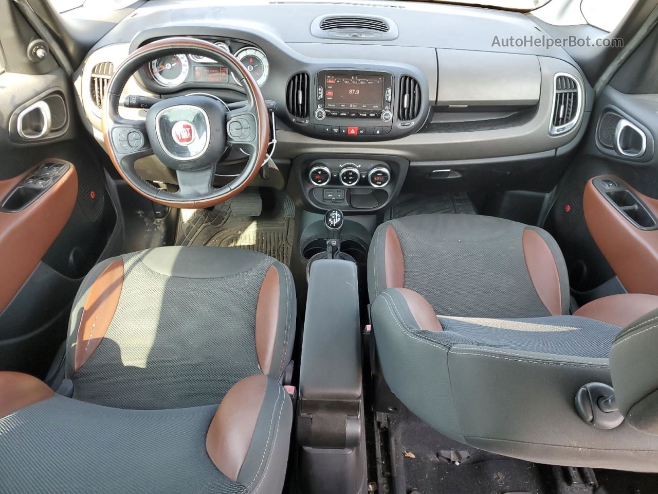 2014 Fiat 500l Trekking Black vin: ZFBCFADHXEZ021283