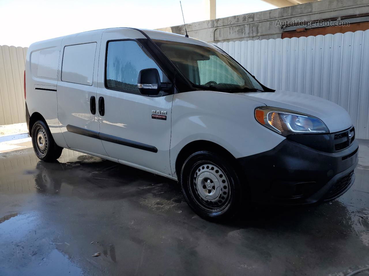 2017 Ram Promaster City  White vin: ZFBERFAB0H6G97750