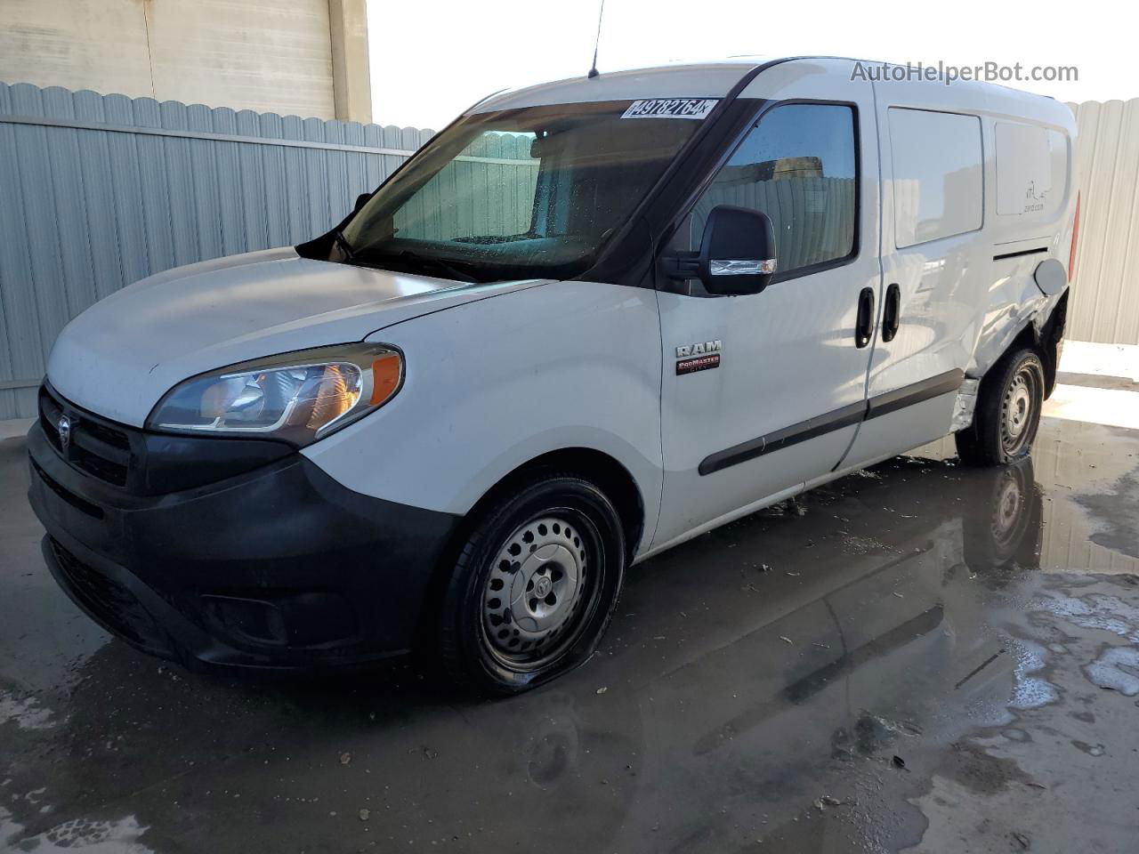 2017 Ram Promaster City  White vin: ZFBERFAB0H6G97750