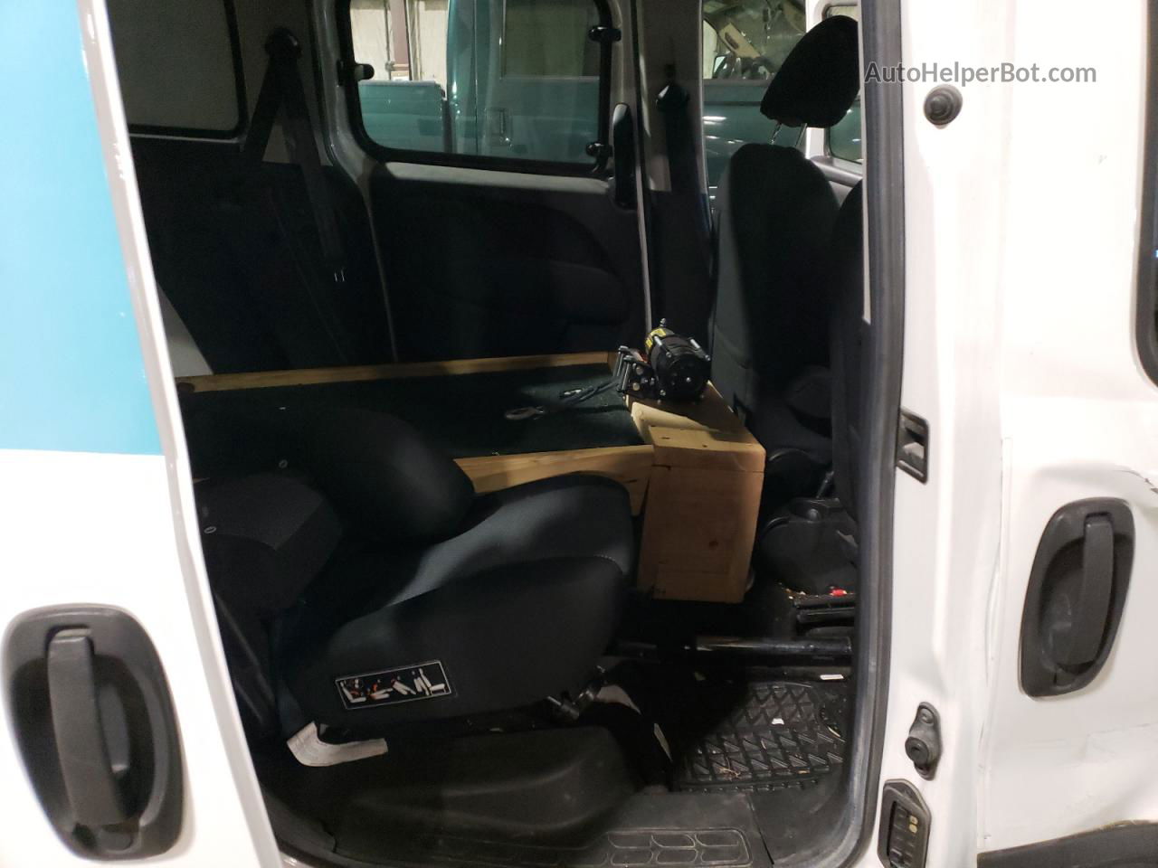 2017 Ram Promaster City  White vin: ZFBERFAB1H6D37435