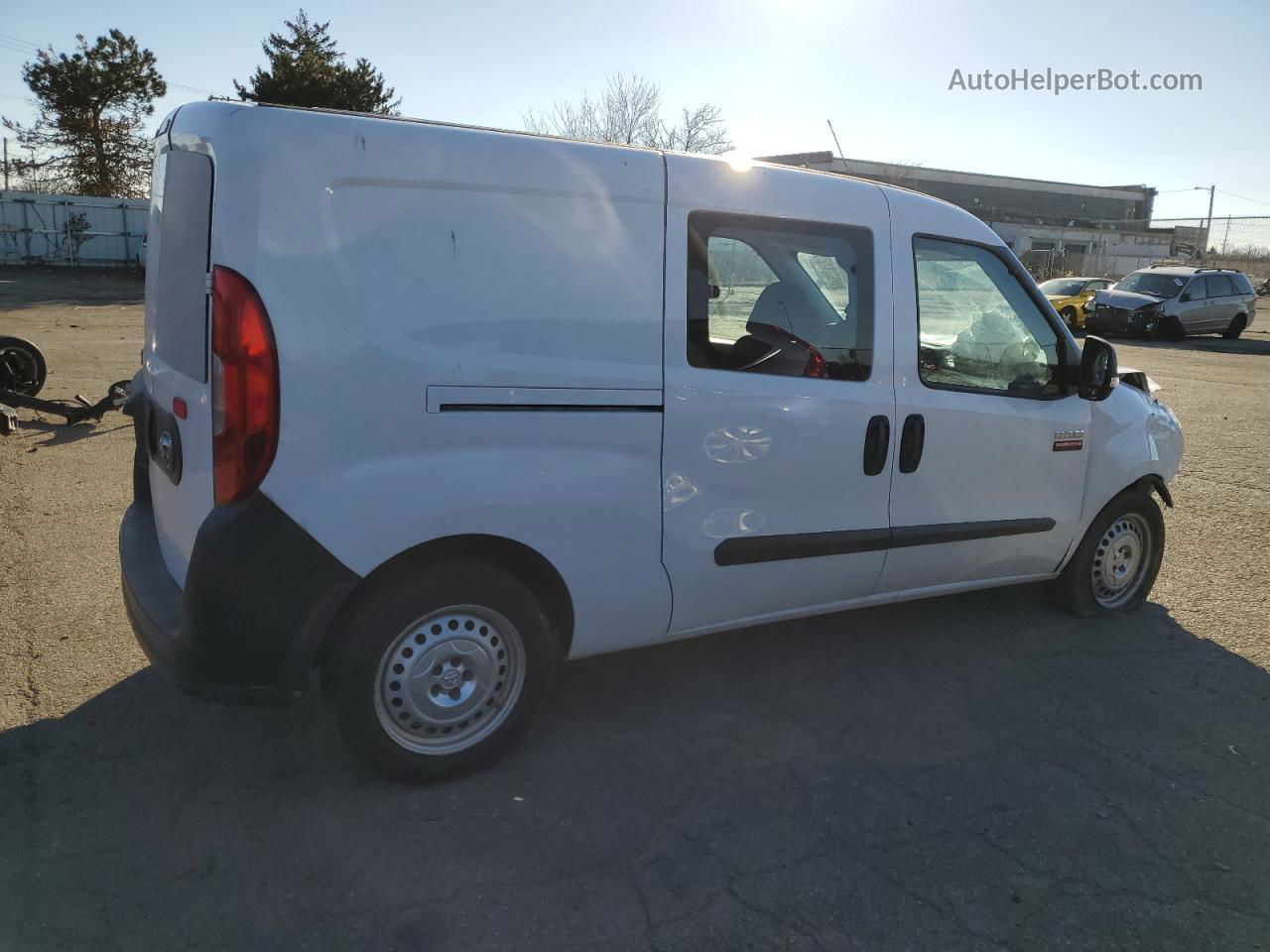 2017 Ram Promaster City  White vin: ZFBERFAB1H6E18578