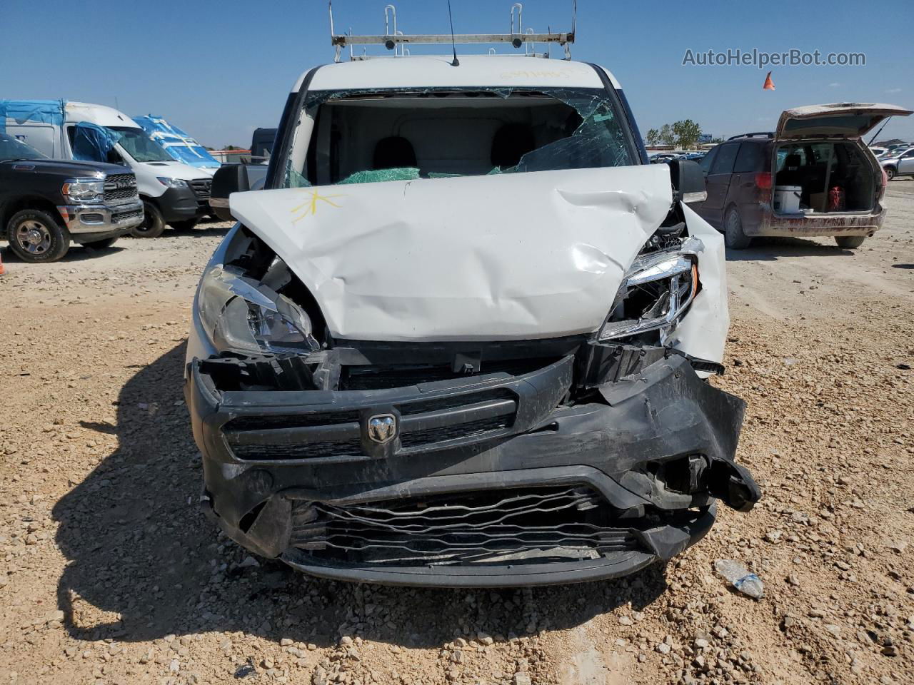 2017 Ram Promaster City  White vin: ZFBERFAB1H6E48213