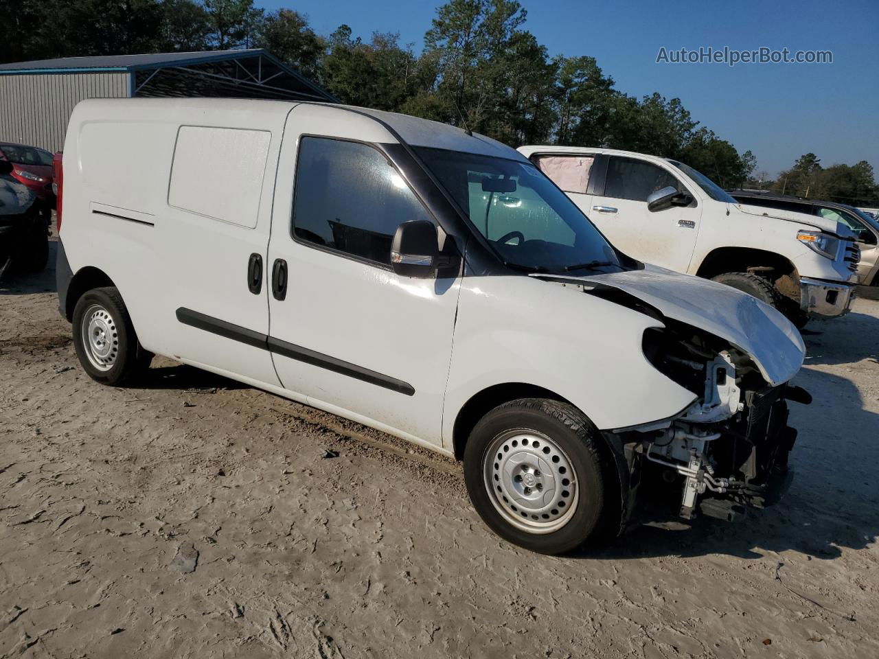 2017 Ram Promaster City  White vin: ZFBERFAB1H6F05350