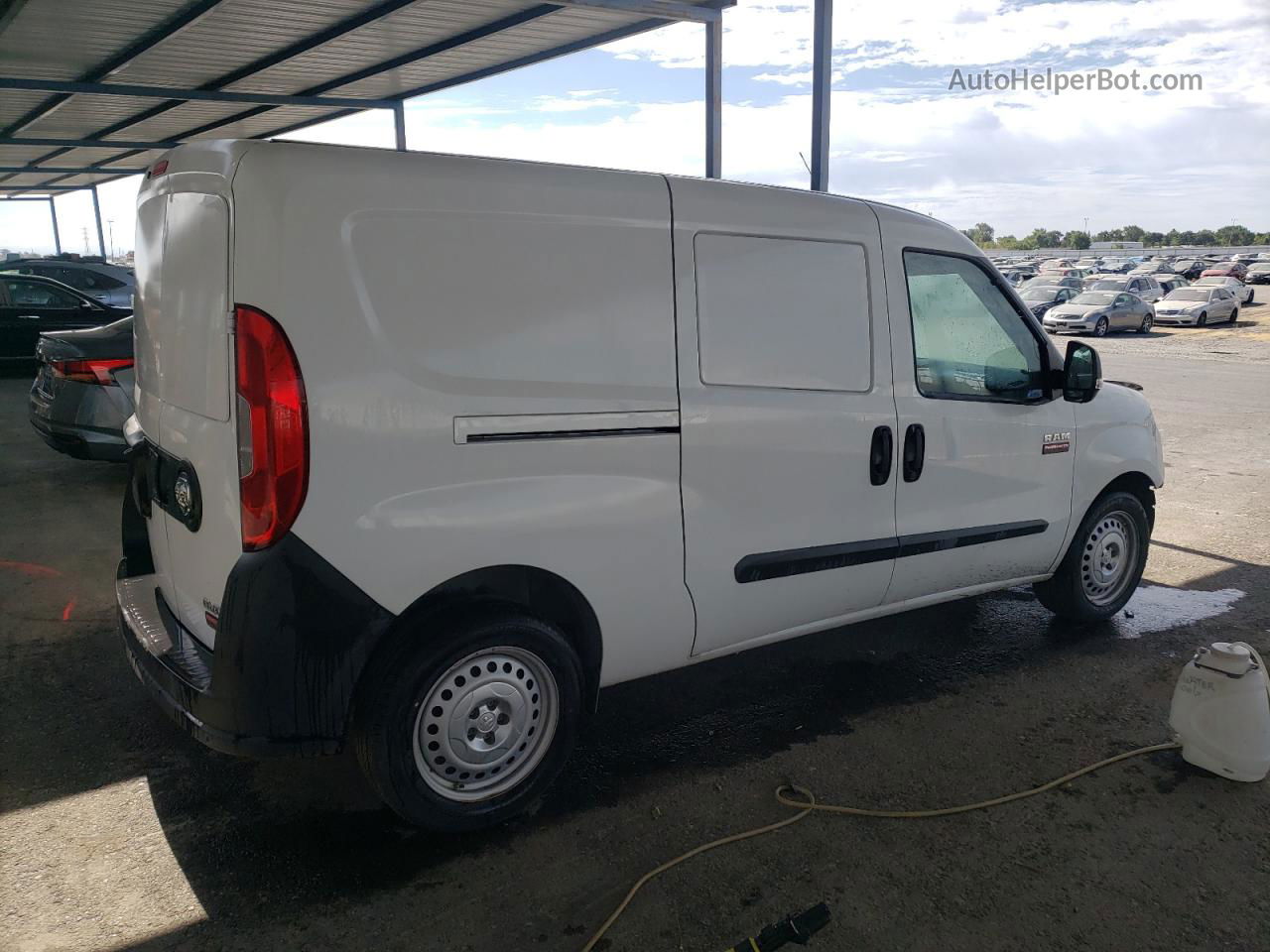 2017 Ram Promaster City  White vin: ZFBERFAB2H6E26026