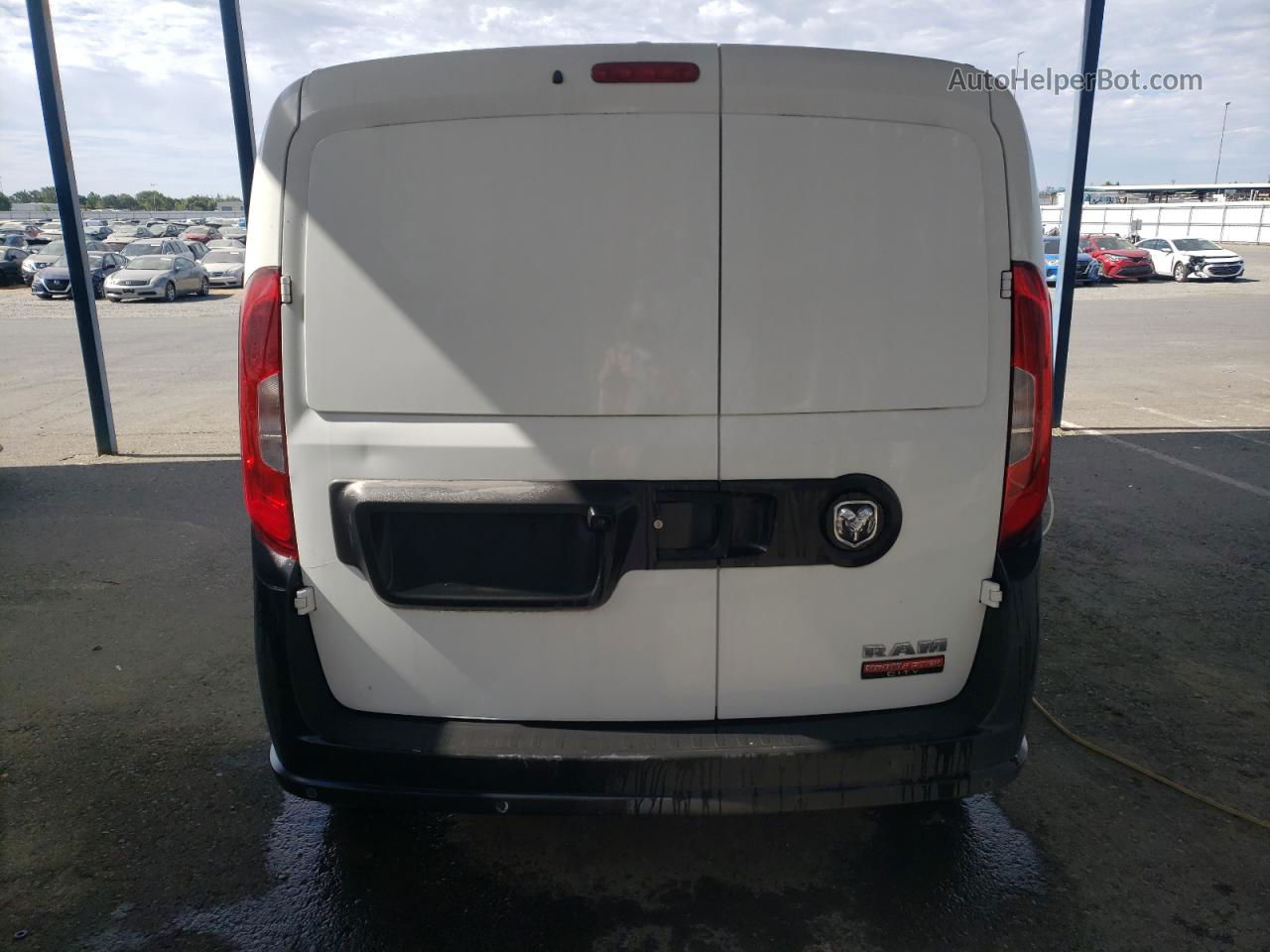 2017 Ram Promaster City  White vin: ZFBERFAB2H6E26026