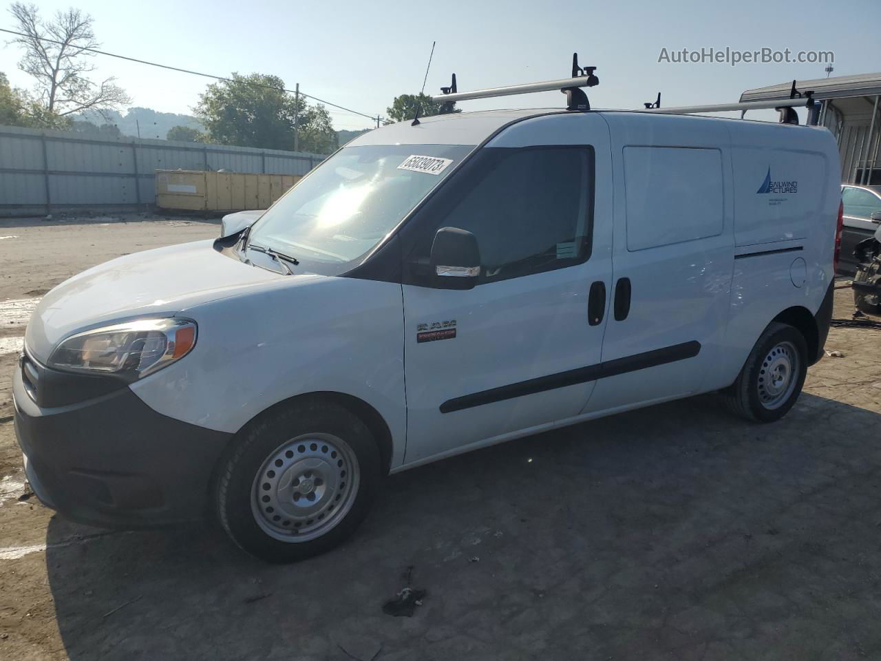 2017 Ram Promaster City  White vin: ZFBERFAB2H6G79928