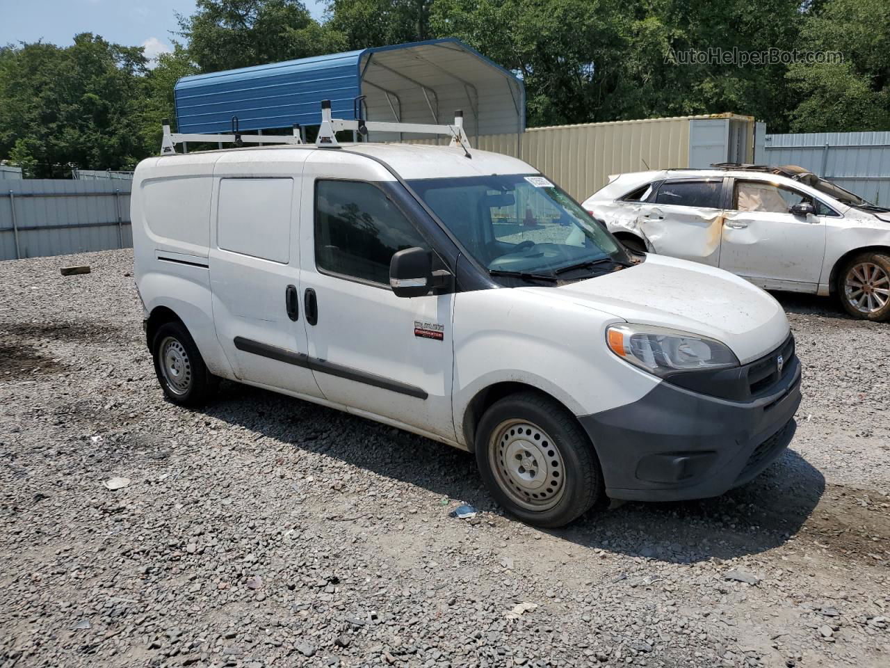 2017 Ram Promaster City  White vin: ZFBERFAB3H6D32799