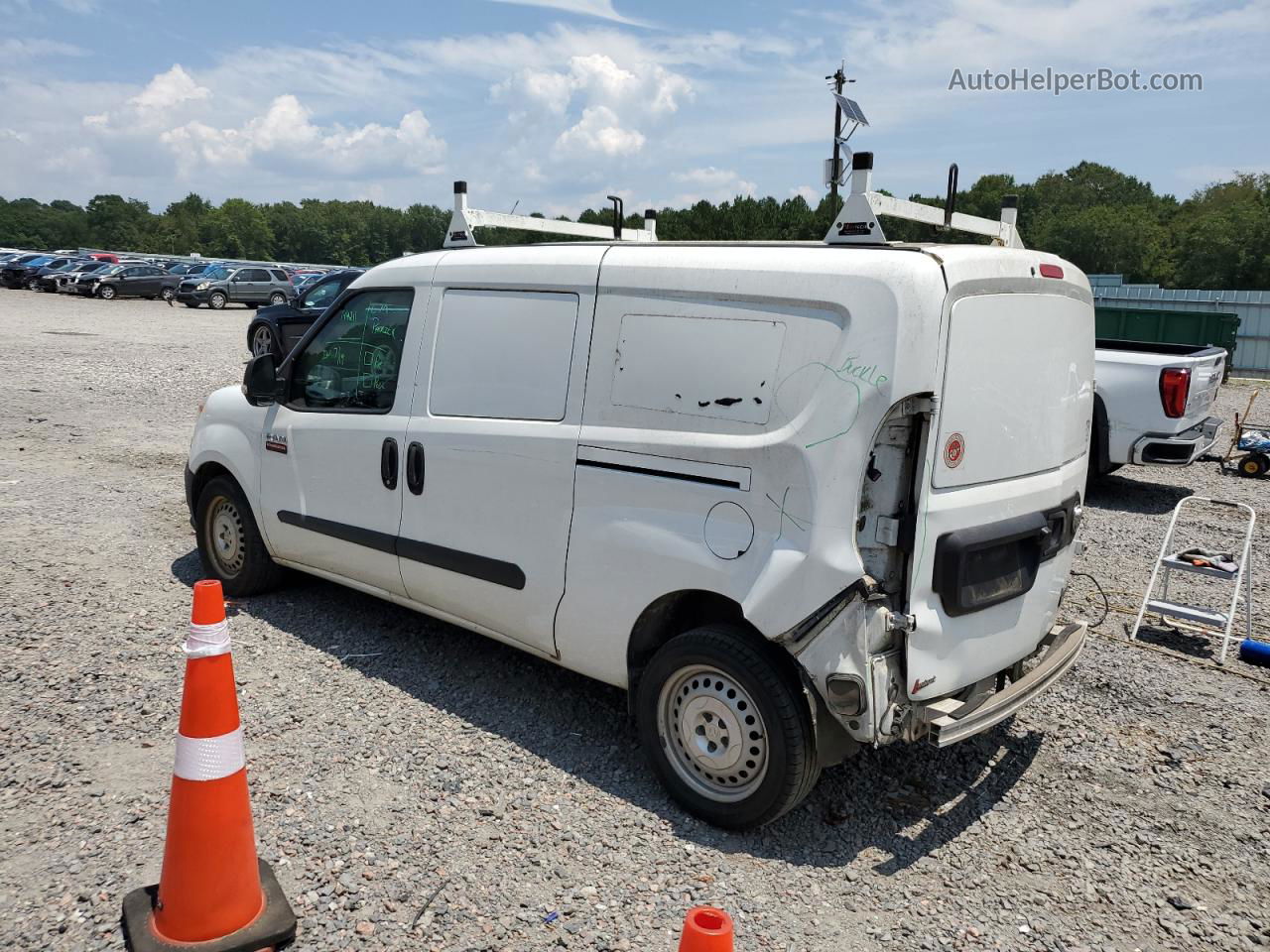 2017 Ram Promaster City  White vin: ZFBERFAB3H6D32799