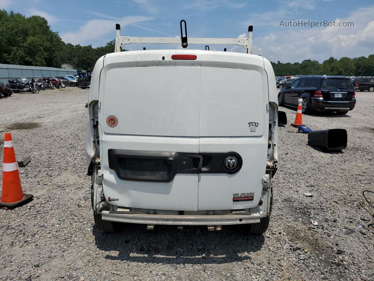 2017 Ram Promaster City  White vin: ZFBERFAB3H6D32799