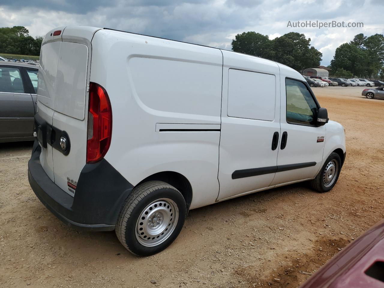 2017 Ram Promaster City  White vin: ZFBERFAB3H6E24463