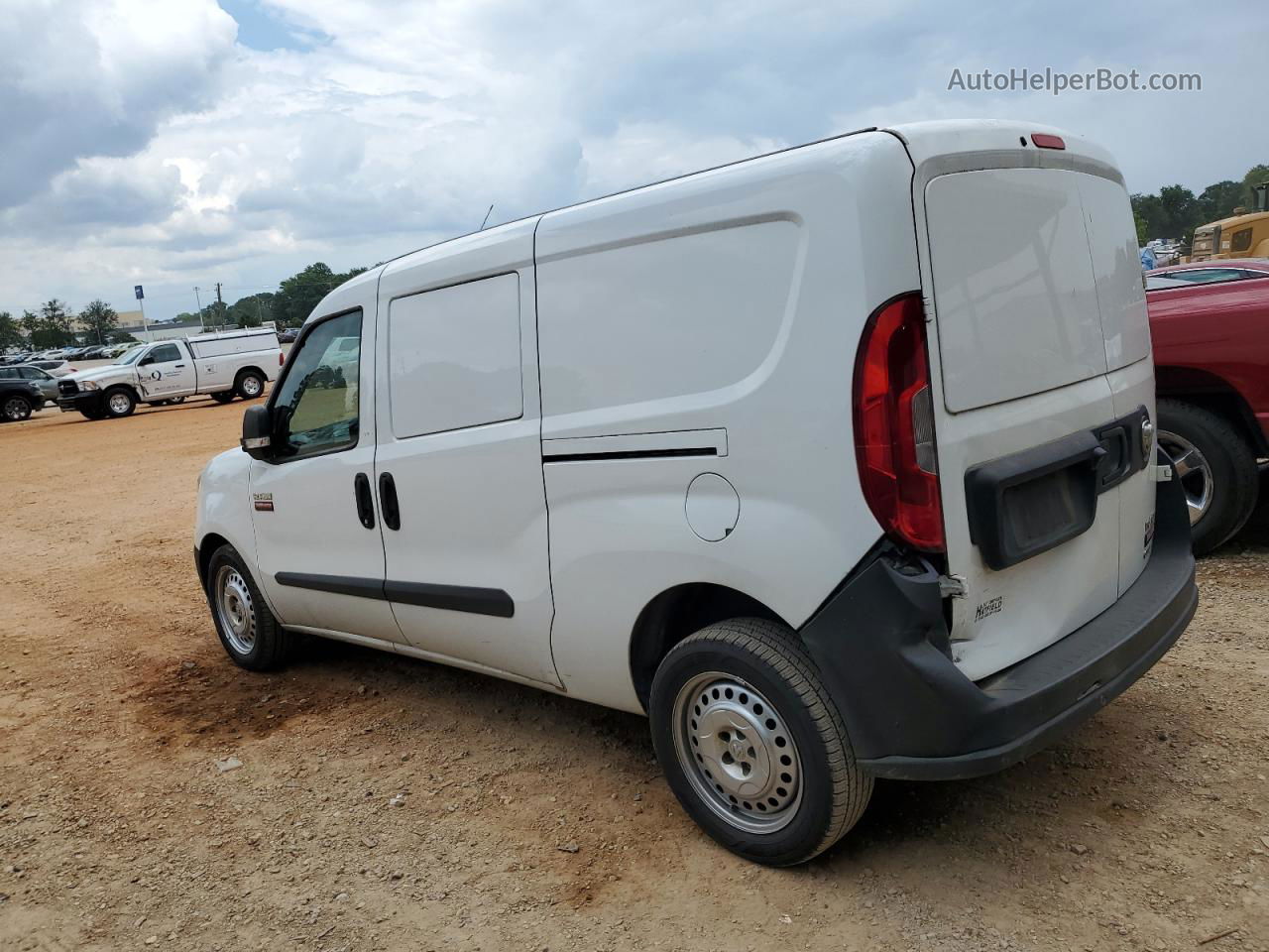 2017 Ram Promaster City  White vin: ZFBERFAB3H6E24463