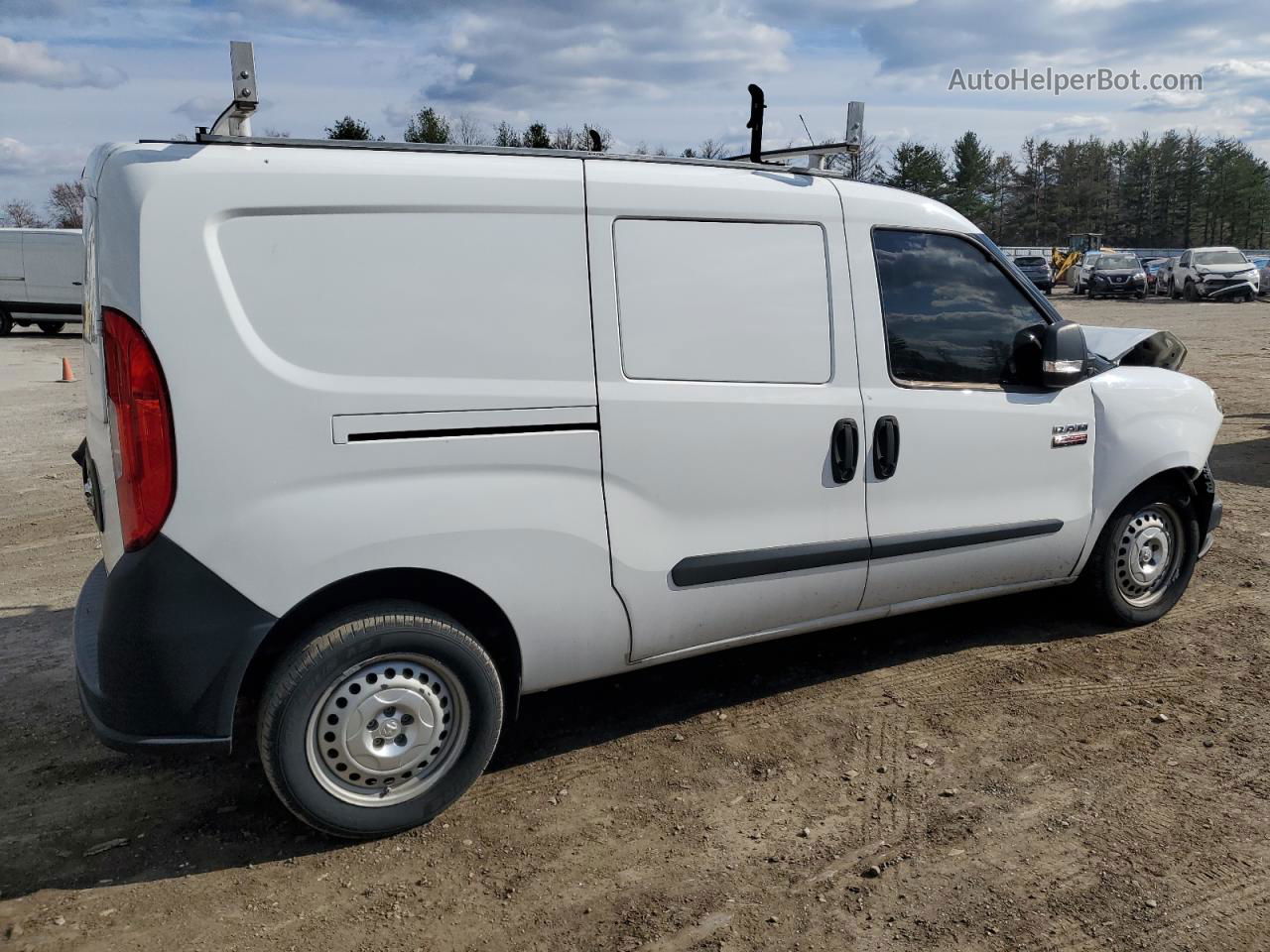 2017 Ram Promaster City  White vin: ZFBERFAB4H6E00771