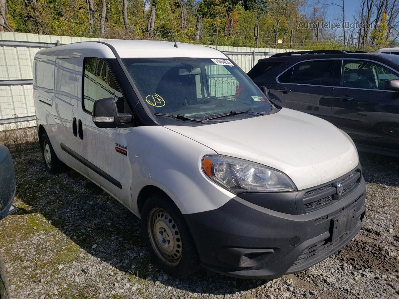 2017 Ram Promaster City  White vin: ZFBERFAB6H6E02781