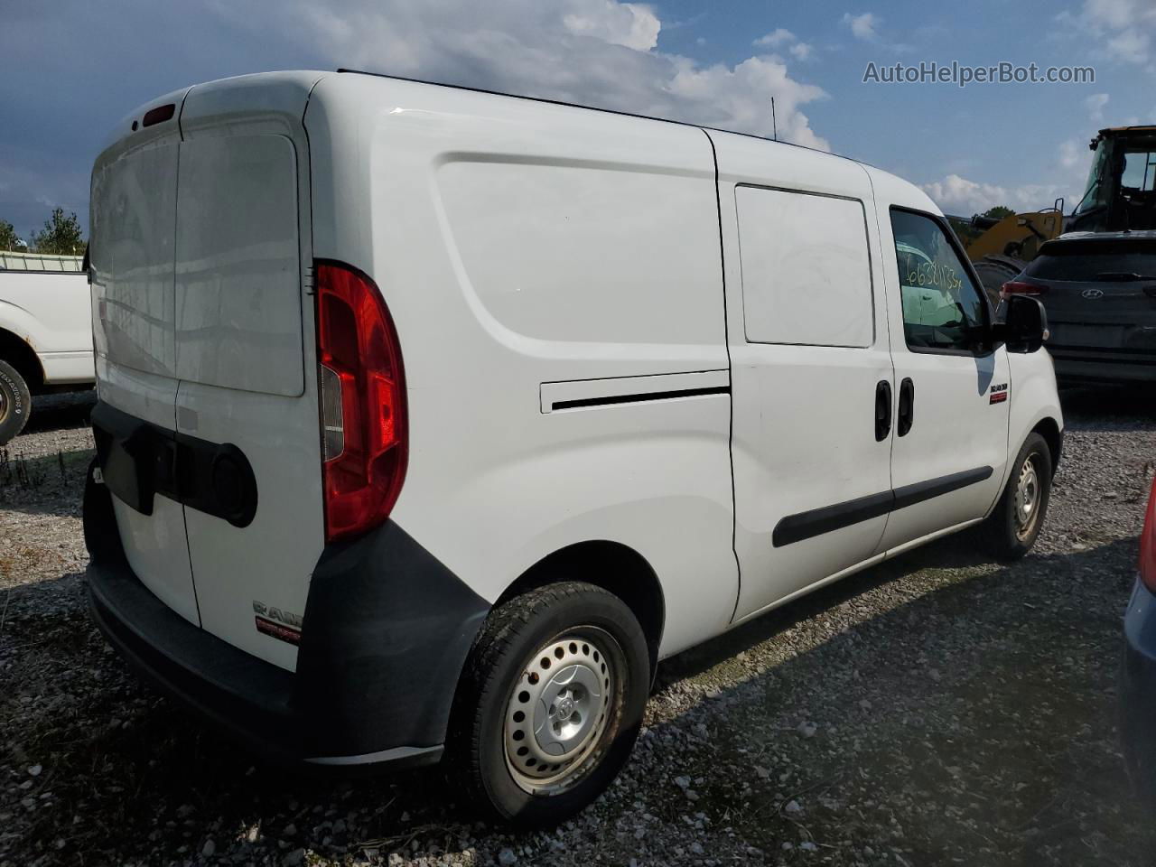 2017 Ram Promaster City  White vin: ZFBERFAB6H6E02781