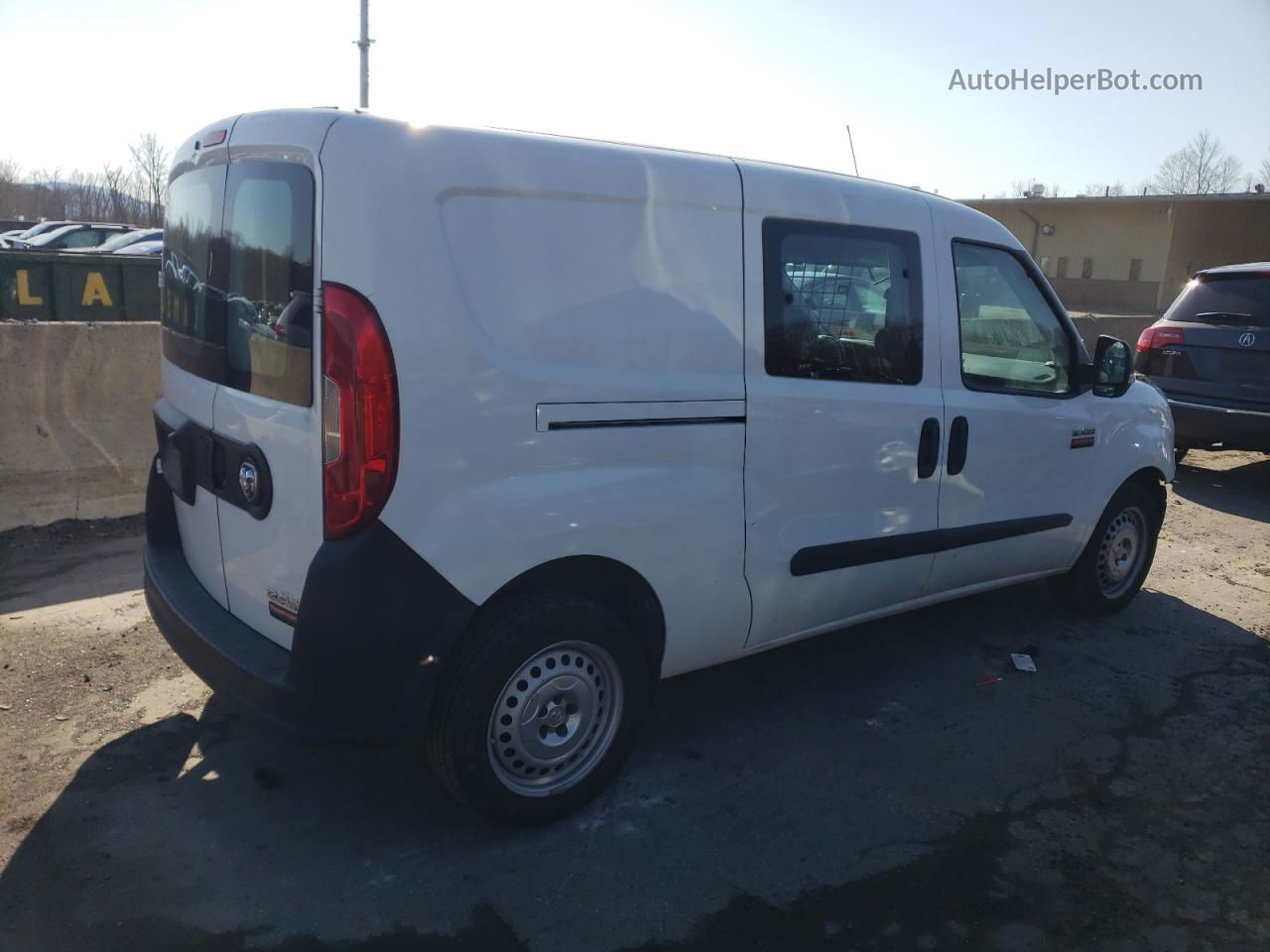 2017 Ram Promaster City  White vin: ZFBERFAB6H6G45653