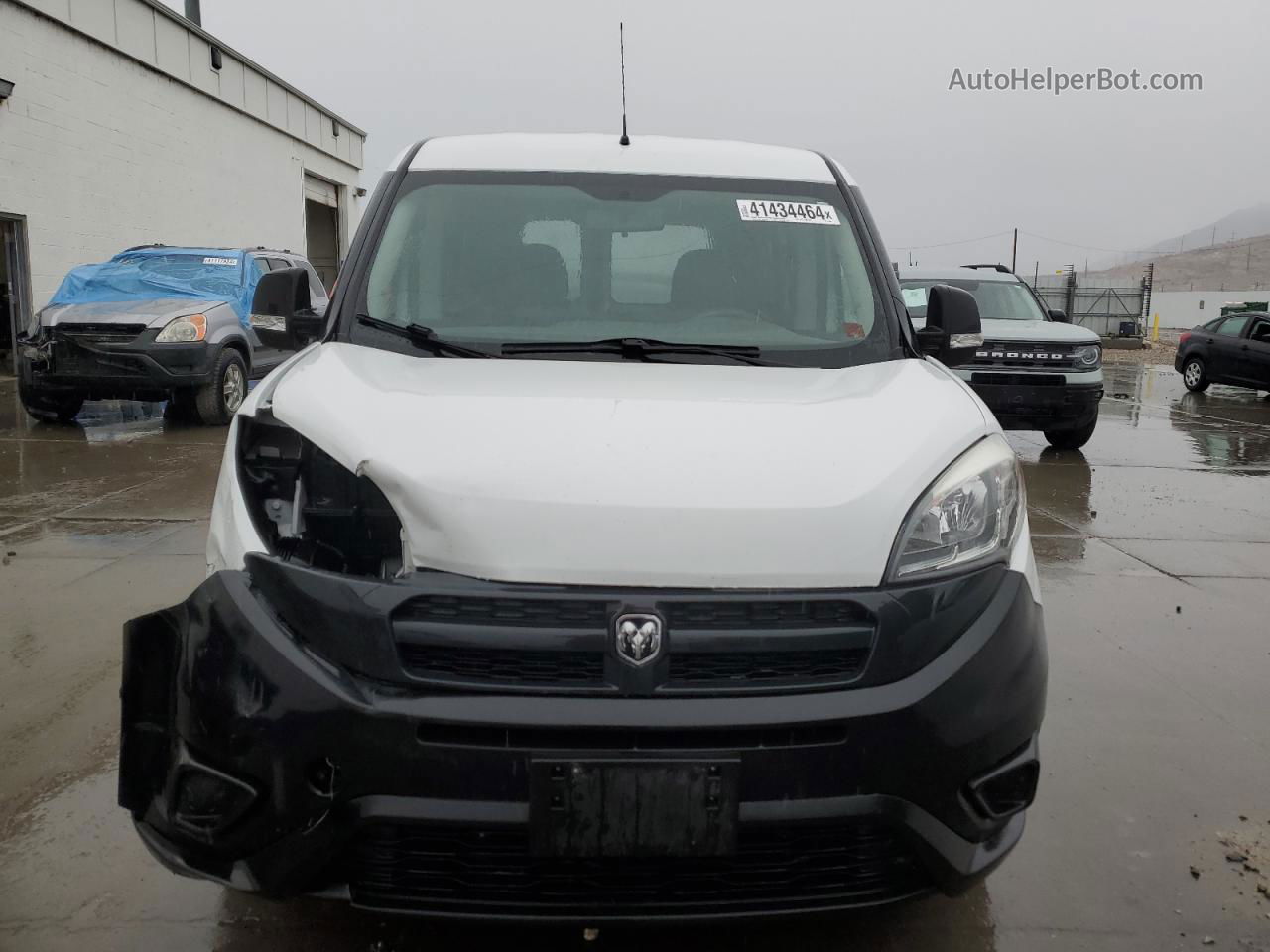 2017 Ram Promaster City  White vin: ZFBERFABXH6E11662